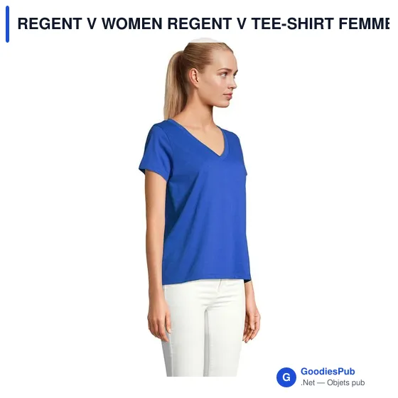 Tee-shirt femme personnalisable avec logo - REGENT V - Image 12