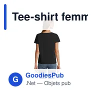 Tee-shirt femme personnalisable avec logo - REGENT V - Miniature 5