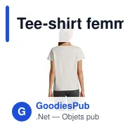 Tee-shirt femme personnalisable avec logo - REGENT V - Miniature 8
