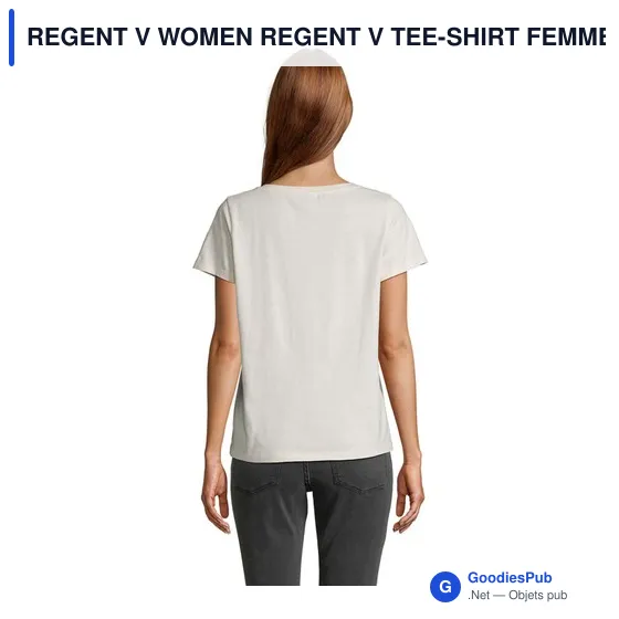 Tee-shirt femme personnalisable avec logo - REGENT V - Image 8