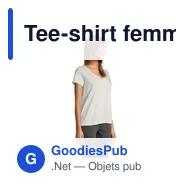 Tee-shirt femme personnalisable avec logo - REGENT V - Miniature 9
