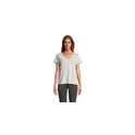 Variante écru - Tee-shirt femme personnalisable avec logo - REGENT V