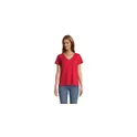 Variante rouge - Tee-shirt femme personnalisable avec logo - REGENT V
