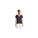 Variante french navy - Tee-shirt femme personnalisable avec logo - REGENT V