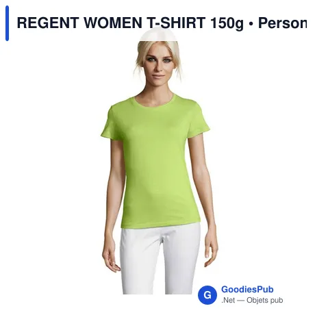 REGENT WOMEN T-SHIRT 150g