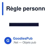 Règle personnalisable 30 cm en polystyrène recyclé avec logo - Couleur - Miniature 5