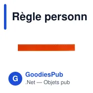 Règle personnalisable 30 cm en polystyrène recyclé avec logo - Couleur - Miniature 6