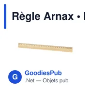 Règle Arnax - Miniature 1