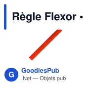 Règle Flexor - Miniature 1
