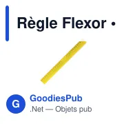 Règle Flexor - Miniature 7