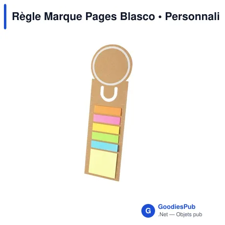 Règle Marque Pages Blasco