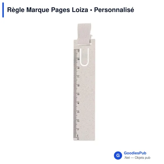 Règle Marque Pages Loiza - Image 2