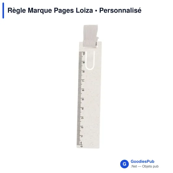 Règle Marque Pages Loiza - Image 3