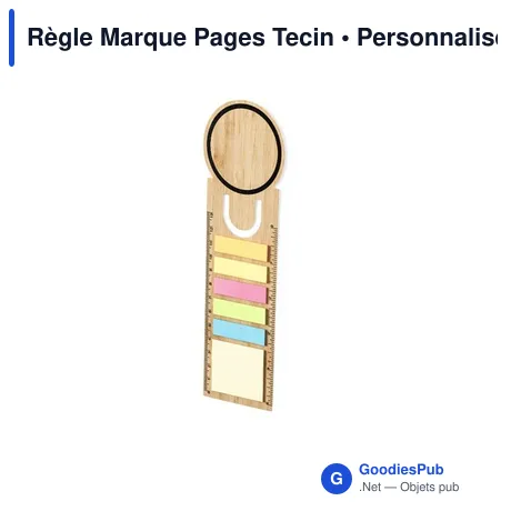 Règle Marque Pages Tecin