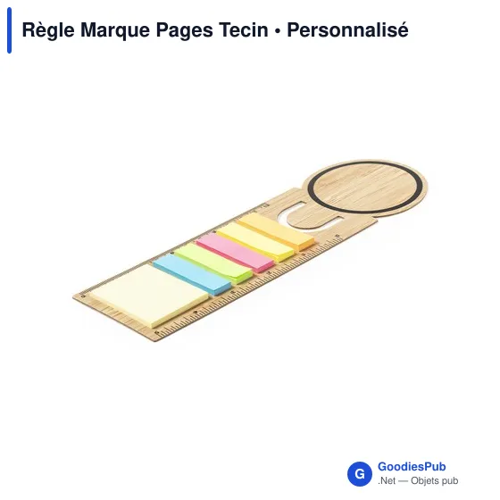 Règle Marque Pages Tecin - Image 2