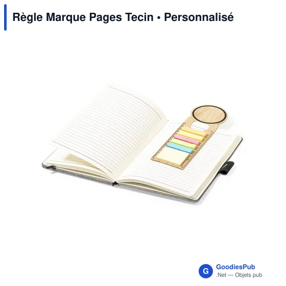 Règle Marque Pages Tecin - Image 3