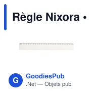 Règle Nixora - Miniature 2