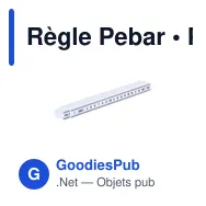 Règle Pebar - Miniature 4
