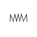 Variante Noir - Mètre pliant personnalisable en bois 2 m peint avec logo - Premium couleur
