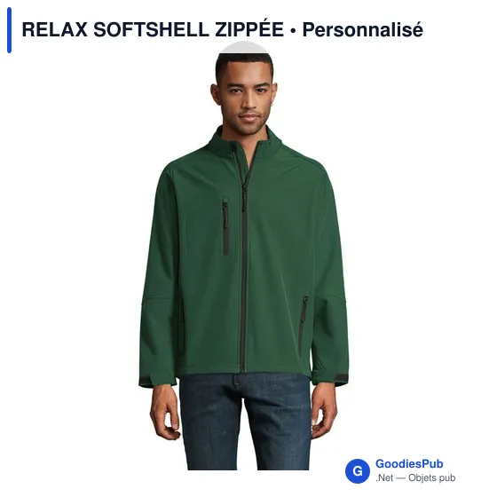 RELAX SOFTSHELL ZIPPÉE - Image 7