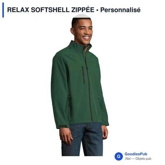 RELAX SOFTSHELL ZIPPÉE - Image 9