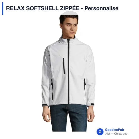 RELAX SOFTSHELL ZIPPÉE - Image 10
