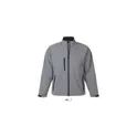 Variante gris chiné - RELAX SOFTSHELL ZIPPÉE