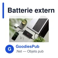 Batterie externe personnalisable Rely Powerbank 10000 avec logo - Miniature 7