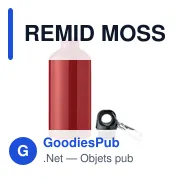 REMID MOSS Bouteille monocouche 500ml - Miniature 2