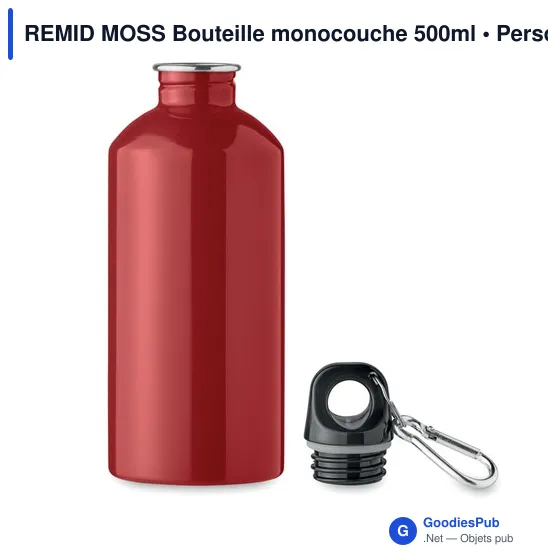 REMID MOSS Bouteille monocouche 500ml - Image 2