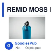 REMID MOSS Bouteille monocouche 500ml - Miniature 9