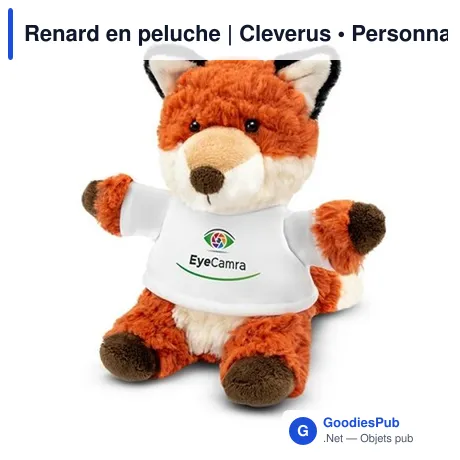 Renard en peluche | Cleverus