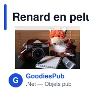 Renard en peluche | Cleverus - Miniature 3