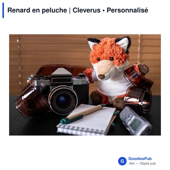 Renard en peluche | Cleverus - Image 3