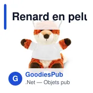 Renard en peluche | Cleverus - Miniature 5