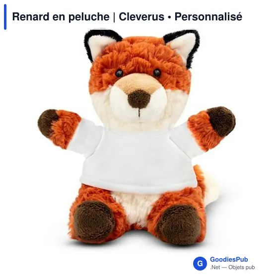 Renard en peluche | Cleverus - Image 5