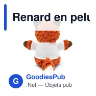 Renard en peluche | Cleverus - Miniature 6