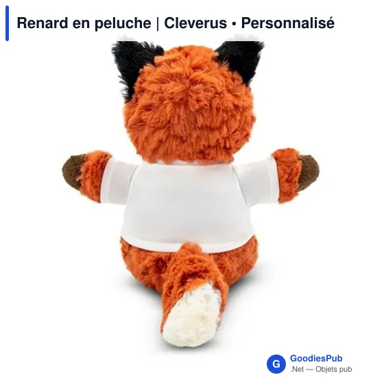 Renard en peluche | Cleverus - Image 6