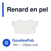 Renard en peluche RPET | Sneeky - Miniature 7
