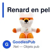 Renard en peluche RPET | Sneeky - Miniature 8