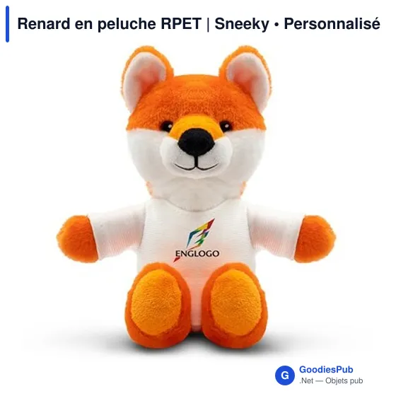 Renard en peluche RPET | Sneeky - Image 8
