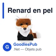 Renard en peluche | Savvy - Miniature 2