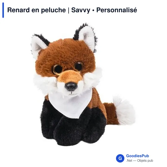 Renard en peluche | Savvy - Image 2