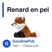 Renard en peluche | Savvy - Miniature 5
