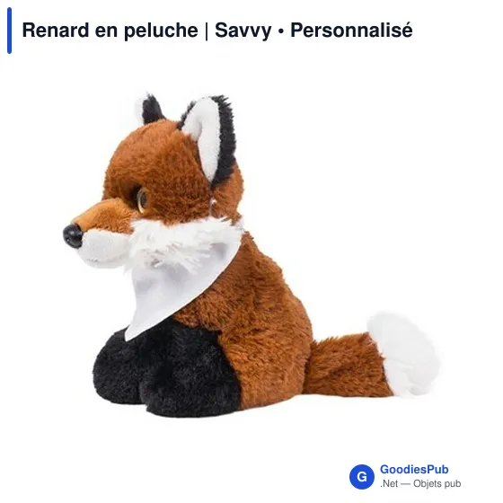 Renard en peluche | Savvy - Image 5