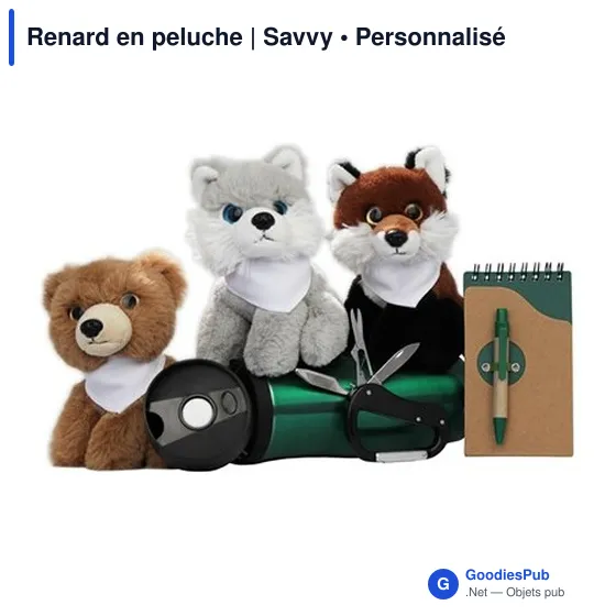 Renard en peluche | Savvy - Image 6