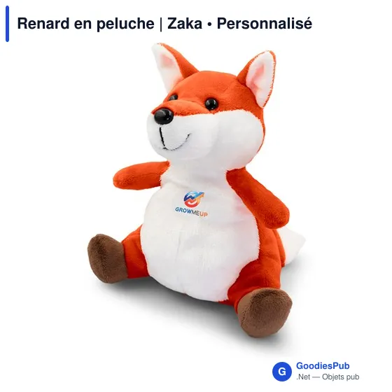 Renard en peluche | Zaka - Image 1