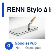 RENN Stylo à bille en bambou - Miniature 5
