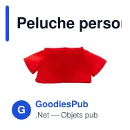 Peluche personnalisable Renne avec logo - Lupee - Miniature 8