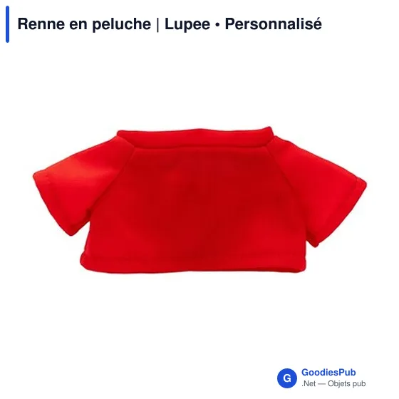Peluche personnalisable Renne avec logo - Lupee - Image 8